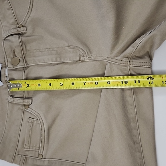 ⭐️3/ $30⭐️ D. jeans Women's Tan Casual Pants Tapered Stretch Size 14W - Picture 15 of 16